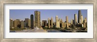 Chicago skyscrapers on a sunny day, IL Fine Art Print