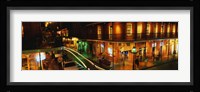 Bourbon Street at night, New Orleans LA Fine Art Print