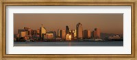 San Diego Skyline at Sunset Fine Art Print
