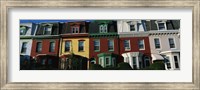 Row Houses Philadelphia PA Fine Art Print