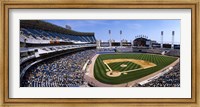 High angle view of a baseball stadium, U.S. Cellular Field, Chicago, Cook County, Illinois, USA Fine Art Print