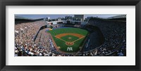 High angle view of a baseball stadium, Yankee Stadium, New York City, New York State, USA Fine Art Print