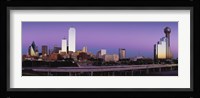 Dallas at Dusk Fine Art Print