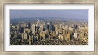 Aerial view of skyscrapers in a city, Philadelphia, Pennsylvania, USA Fine Art Print