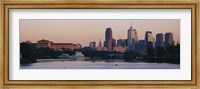 Buildings on the waterfront, Philadelphia, Pennsylvania, USA Fine Art Print