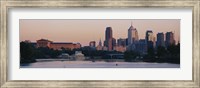 Buildings on the waterfront, Philadelphia, Pennsylvania, USA Fine Art Print