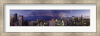 Evening Chicago skyline, IL Fine Art Print
