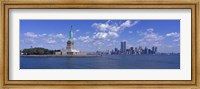 Statue of Liberty and Twin Towers Fine Art Print