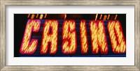 Casino Sign Las Vegas NV Fine Art Print