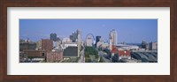 High Angle View Of A City, St Louis, Missouri, USA Fine Art Print