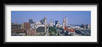 High Angle View Of A City, St Louis, Missouri, USA Fine Art Print