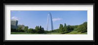 Low angle view of a monument, St. Louis, Missouri, USA Fine Art Print
