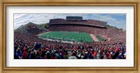 University Of Wisconsin Football Game, Camp Randall Stadium, Madison, Wisconsin, USA Fine Art Print