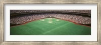 Baseball Game at Veterans Stadium, Philadelphia, Pennsylvania Fine Art Print