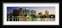 Skyline At Dusk, Orlando, Florida, USA Fine Art Print