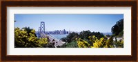 Bay Bridge In San Francisco, San Francisco, California, USA Fine Art Print