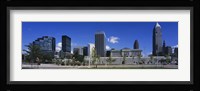 Buildings in Cleveland, Ohio Fine Art Print