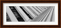 Courthouse Steps in New York City, New York State Fine Art Print