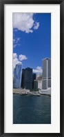 Low angle view of skyscrapers, Manhattan Fine Art Print