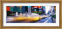 Yellow Cabs in Times Square, NYC Fine Art Print