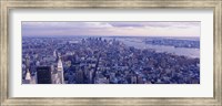 Aerial View From Top Of Empire State Building, Manhattan, NYC, New York City, New York State, USA Fine Art Print