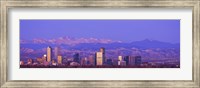 Denver Skyline, Colorado Fine Art Print