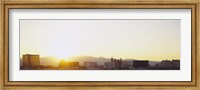 Sunrise over a city, Las Vegas, Nevada, USA Fine Art Print