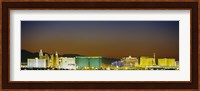 Las Vegas skyline at night, Nevada Fine Art Print