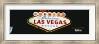 Las Vegas neon sign, Nevada Fine Art Print