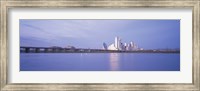 Buildings on the waterfront, Dallas, Texas, USA Fine Art Print