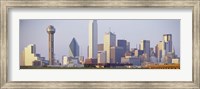 Buildings in a city, Dallas Fine Art Print