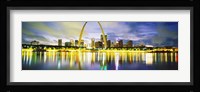 Evening, St Louis, Missouri, USA Fine Art Print