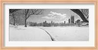 Buildings in a city, Lincoln Park, Chicago, Illinois, USA Fine Art Print