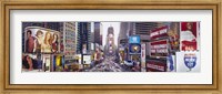 Dusk, Times Square, NYC, New York City, New York State, USA Fine Art Print