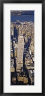 Aerial View Of Empire State Building, Manhattan Fine Art Print