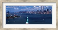 Statue of Liberty with New York City Skyline Fine Art Print