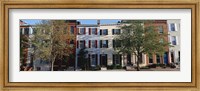 Row homes, Philadelphia Fine Art Print