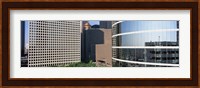 Skyscraper windows in Houston, TX Fine Art Print
