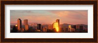 Denver skyline Fine Art Print