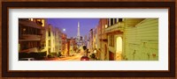 Evening In San Francisco, San Francisco, California, USA Fine Art Print