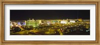Night view of Las Vegas, Nevada Fine Art Print
