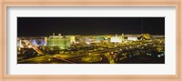 Night view of Las Vegas, Nevada Fine Art Print