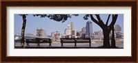 View of Cincinnati OH Fine Art Print