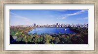 Water View, Central Park, Manhattan Fine Art Print