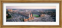 Aerial view of a baseball field, Baltimore, Maryland, USA Fine Art Print