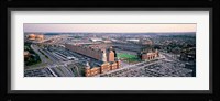 Aerial view of a baseball field, Baltimore, Maryland, USA Fine Art Print