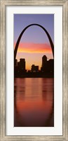 US, Missouri, St. Louis, Sunrise Fine Art Print