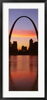 US, Missouri, St. Louis, Sunrise Fine Art Print