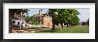 People Standing On The Street, Williamsburg, Virginia, USA Fine Art Print