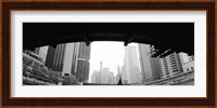 Low angle view of buildings, Chicago, Illinois, USA Fine Art Print
